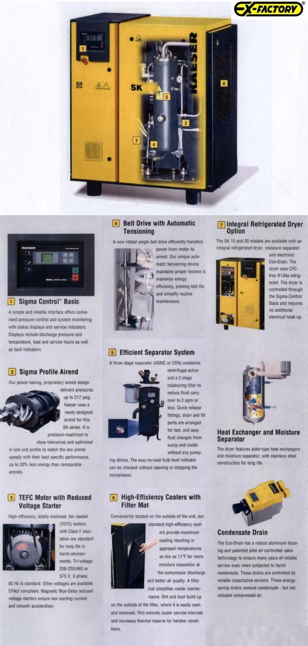 Literature KAESER SK 20