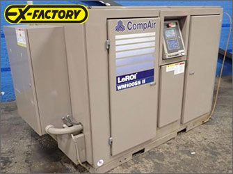 Compair LeRoi Rotary Screw Air Compressor For Sale by Ex-Factory