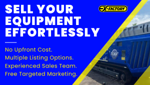 Sell your equipment with Ex-Factory. No Upfront Cost, multiple Listing options, experienced Sales Team and free targeted marketing