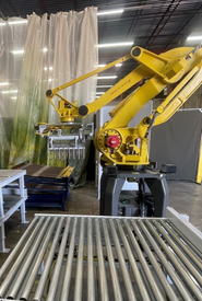 Fanuc Robotic Palletizing System on exfactory.com