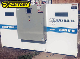 Black Brothers Thermoforming Vacuum Press for Sale by EX-FACTORY